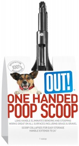 one handed poop scoop