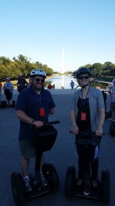 Me and Cabell and that big pointy thing.