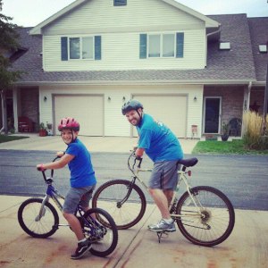 Riding a bike takes mad balancing skills, yo.