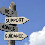 Help-and-support-signpost