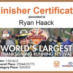 finisher cert